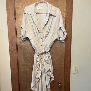 Oli & Hali Cotton Linen Dress